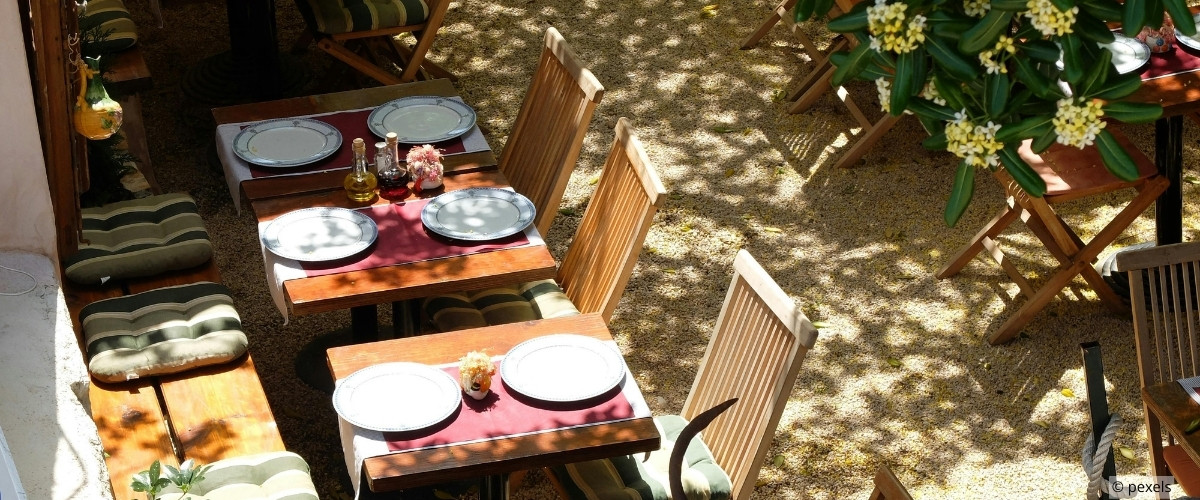 Host reviewing reservations before service